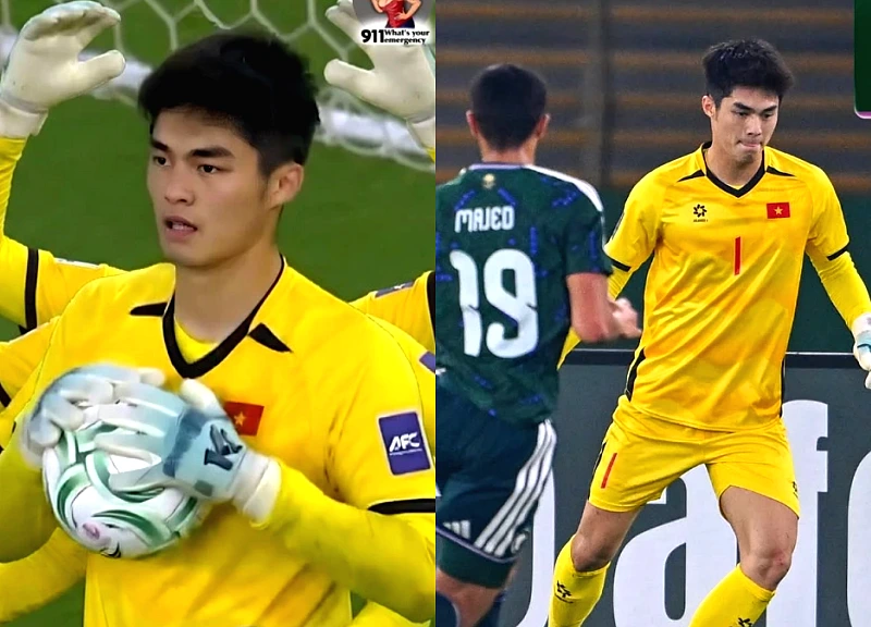 'Người nhện' Trung Kiên sáng nhất mạng xã hội sau trận thắng lịch sử