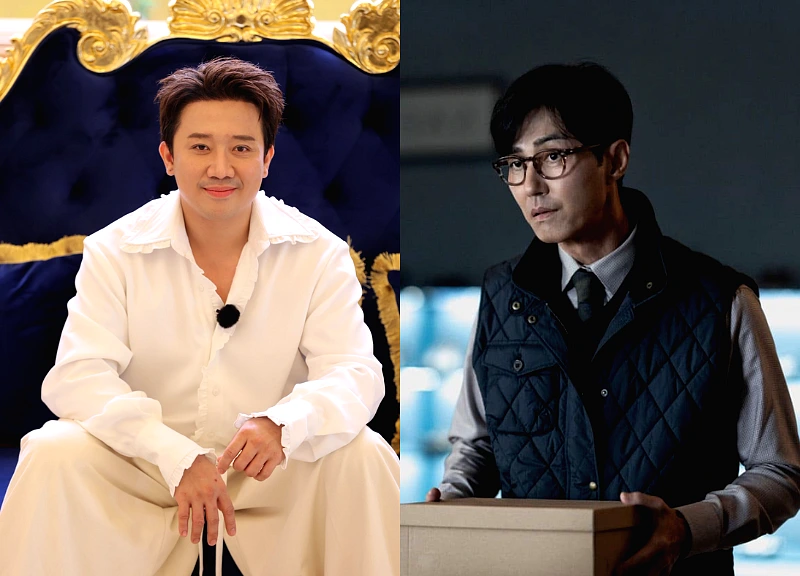 Is Tran Thanh being criticized for being chosen to replace Cha Seung Won in a major Korean film project?