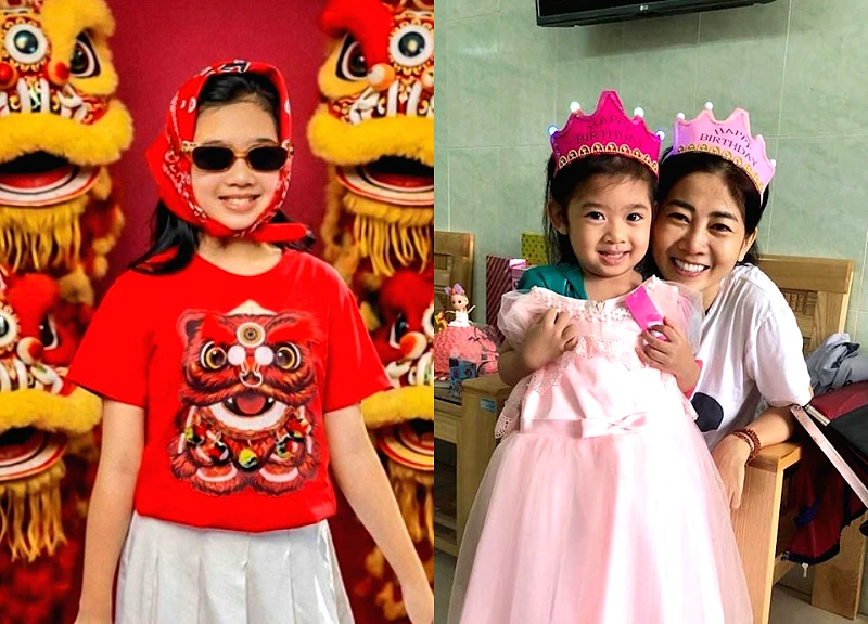 Con gái Mai Phương làm mẫu nhí, nụ cười "y đúc" mẹ khiến khán giả xúc động