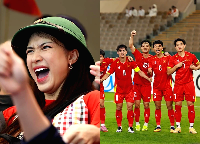 Hòa Minzy hào phóng tặng quà, MC Lại Văn Sâm vỡ oà khi U23 Việt Nam thắng UAE