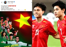 Tran Thanh's post about Vietnam U23's victory, uttered in "5 words," has caused a stir on social media.