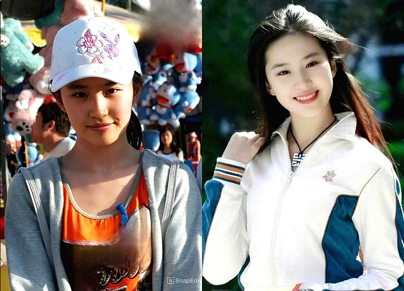 Vẻ trong trẻo của Lưu Diệc Phi tuổi 16 gây sốt, xứng danh mỹ nhân Hoa ngữ