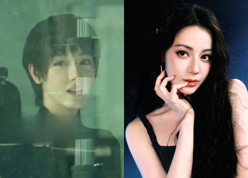 Địch Lệ Nhiệt Ba 'xuống tóc'