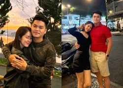 Diễn viên Lê Phương tình tứ bên chồng