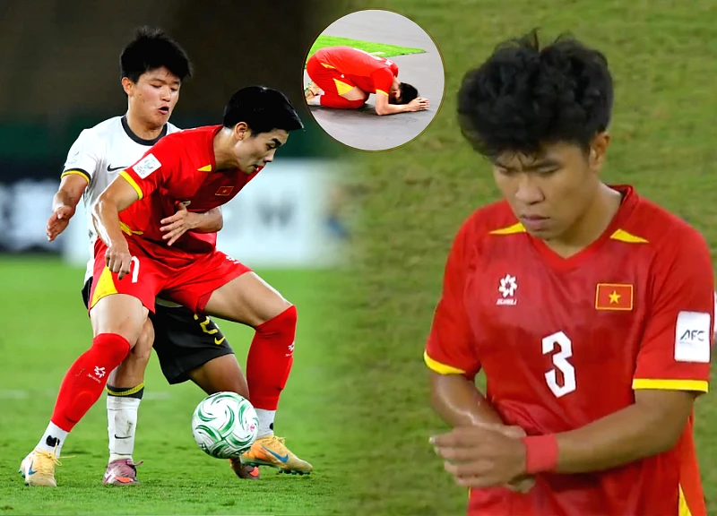 Did Dinh Bac run out of steam against China's U23 team, and Ly Duc's red card lead to Vietnam's crushing defeat?