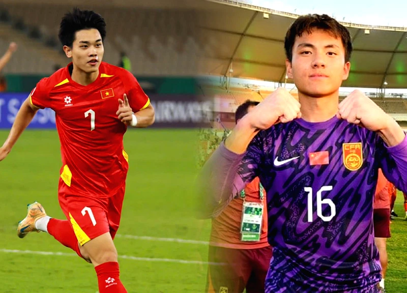 Dinh Bac is under the scrutiny of the Chinese U23 team, his tactics have been figured out before the match, causing Vietnamese fans to worry.