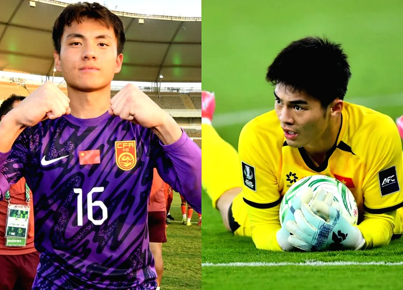 Đối thủ nặng kí của thủ môn hotboy Trần Trung Kiên ở bán kết châu Á: "Gánh team" U23 Trung Quốc, visual cỡ "nam thần"