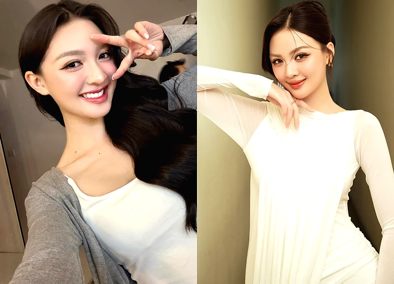 Gái đẹp 2K3 nghi hẹn hò Đình Bắc: Dính tin đồn yêu Hà Kino, mặt mộc như này bảo sao trở thành Á hậu