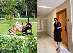 H'Hen Niê shows off her 4-month-old daughter, weighing 7.2kg and almost a meter tall, a figure that has caused a stir.