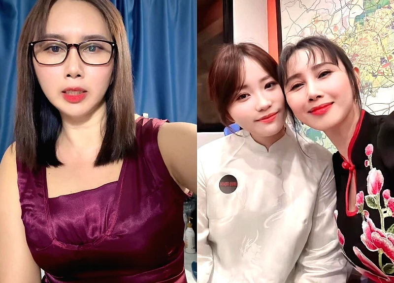 Thuy Tien's mother sells goods to make a living, and Quang Linh entrusted her to his older sister.