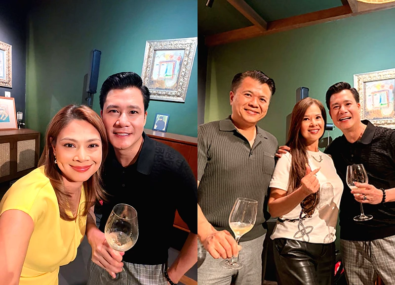 Thanh Thảo returns to Vietnam and is astonished by singer Quang Dũng's "massive" 400m² estate.