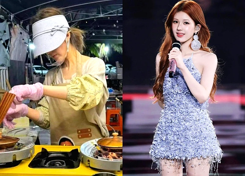 Triệu Lộ Tư đi bán hàng rong