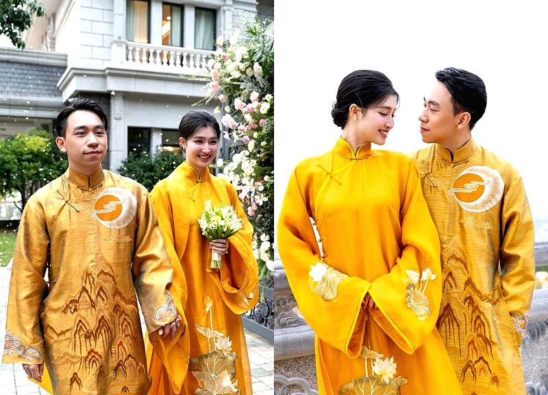 Loạt chi tiết nói lên nhiều điều trong ngày gia đình tỷ phú đón con dâu Phương Nhi