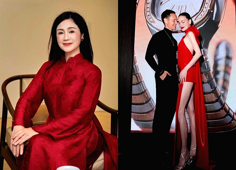 NSND Thu Hà quá trẻ bên đàn em kém 20 tuổi, vợ chồng Hồ Ngọc Hà thân mật