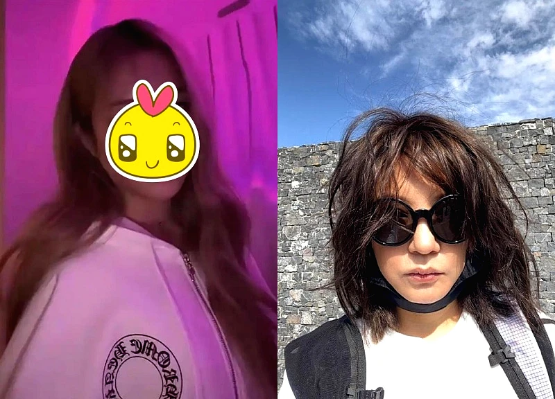 Ái nữ Triệu Vy nhuộm tóc vàng, make-up đậm, nghi bỏ học vào showbiz cứu mẹ?