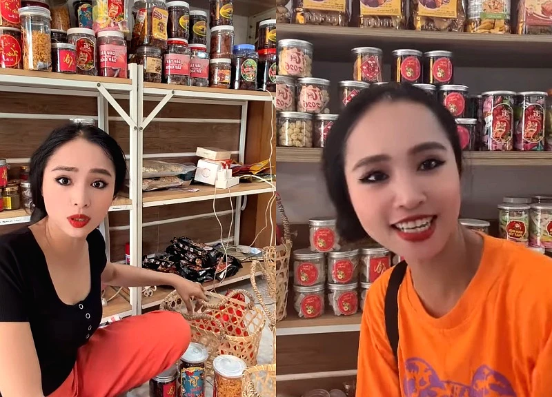 Bích Trâm đáp trả khi quà Tết bị chê như giỏ đựng gà, nhắc vụ hũ tro cốt