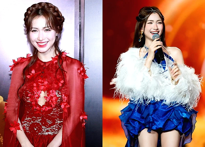 Hòa Minzy xoay váy 360 độ, diễn biến sau đó gây thót tim