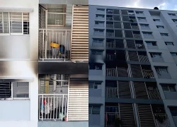 Mẹ và con gái lớn trong vụ cháy chung cư ở TPHCM đã tử vong sau 3 ngày điều trị