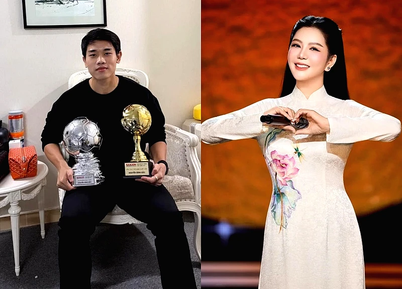 Một nữ ca sĩ công khai gọi Đình Bắc là 'con rể'