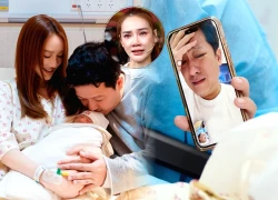 Nhã Phương khóc, kể chuyện 1 mình sinh con lần 3, Trường Giang ngó lơ không đến?