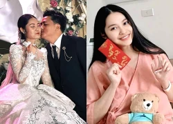 Nong Thuy Hang was emotional about becoming a mother, but netizens found it strange that she didn't mention her husband?