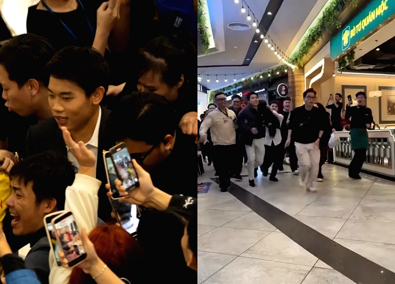 Video: Đình Bắc tháo chạy, đoàn người rầm rộ rượt đuổi như phim