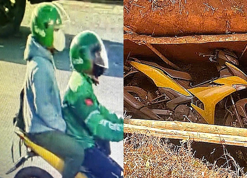 Bank robbers who fled with 1.8 billion VND: Car found buried, house sealed off.