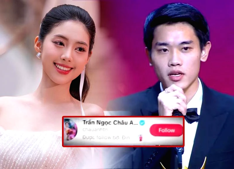 Dinh Bac made a confusing move with Chau Anh, "debuting" the queen's acquaintance?
