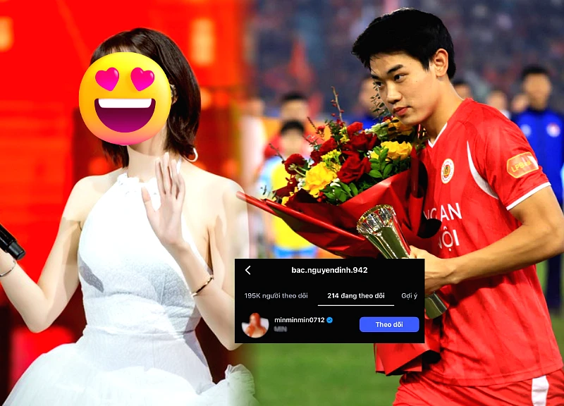 Dinh Bac was awarded the Top Scorer trophy by AFF, immediately revealing a hint similar to 1 famous singer?