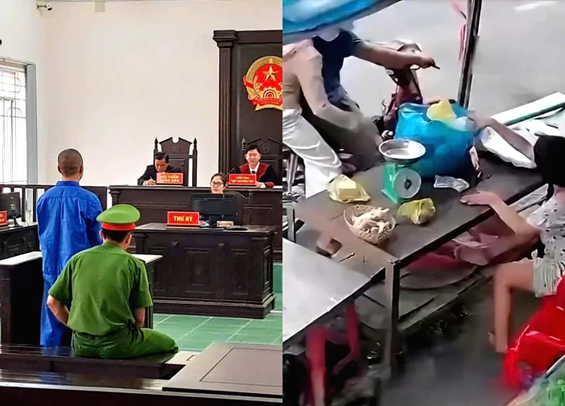 Snatching the phone of a disabled person in Tay Ninh, the couple went to court and received 9 years in prison