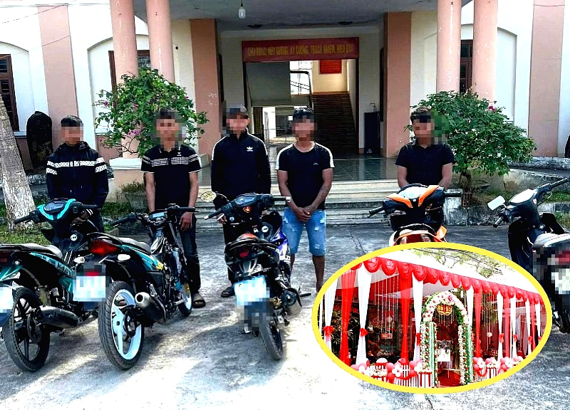 The group of Gia Lai drivers, hiding at the wedding to avoid the traffic police, received a bitter end of 101 million VND