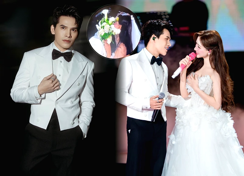Quoc Thien: Vietnam Idol champion proposed to Hoa Minzy, locked lips' in front of 8k people?