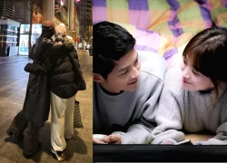 Song Hye Kyo posted an intimate photo in the middle of the night, reminiscing about her relationship with Song Joong Ki