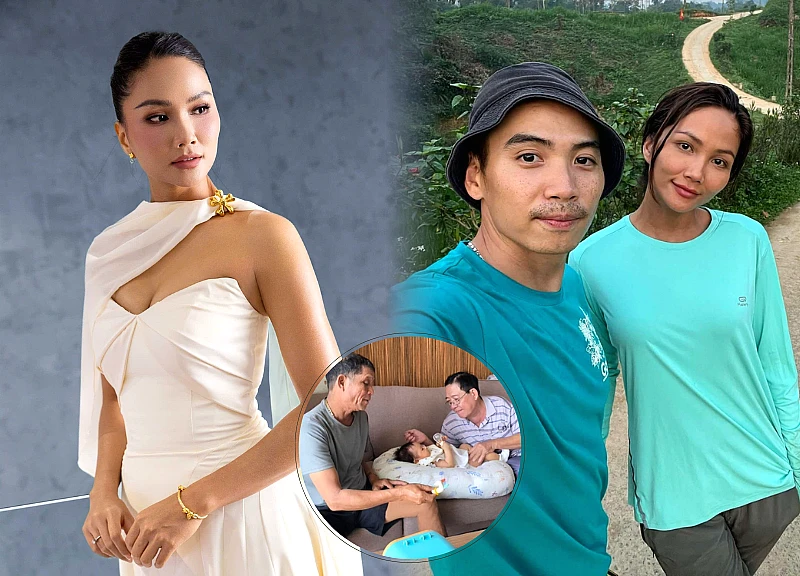 H'Hen Niê makes a 'strange' statement after giving birth to her first child, revealing her relationship with her father-in-law!