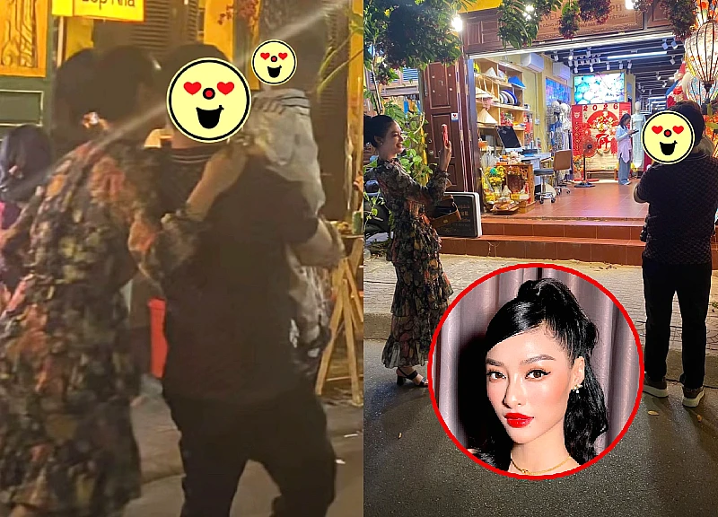 Lona Kieu Loan's intimate photos with a man are revealed, along with the appearance of an unfamiliar boy.