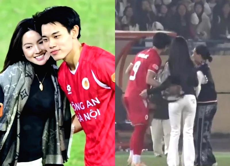 10 giây của Đình Bắc và Chu Thanh Huyền đang viral: "Cậu ấy lễ phép quá"