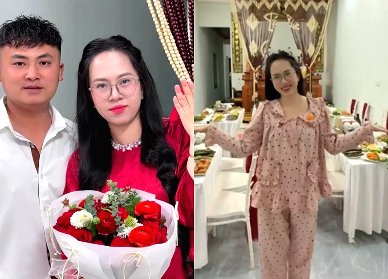 Bị nghi "ly hôn 3 năm còn cưới hỏi lại để nhận vàng khởi nghiệp", cô dâu Thanh Hoá: Mình đang mang thai lần 3!