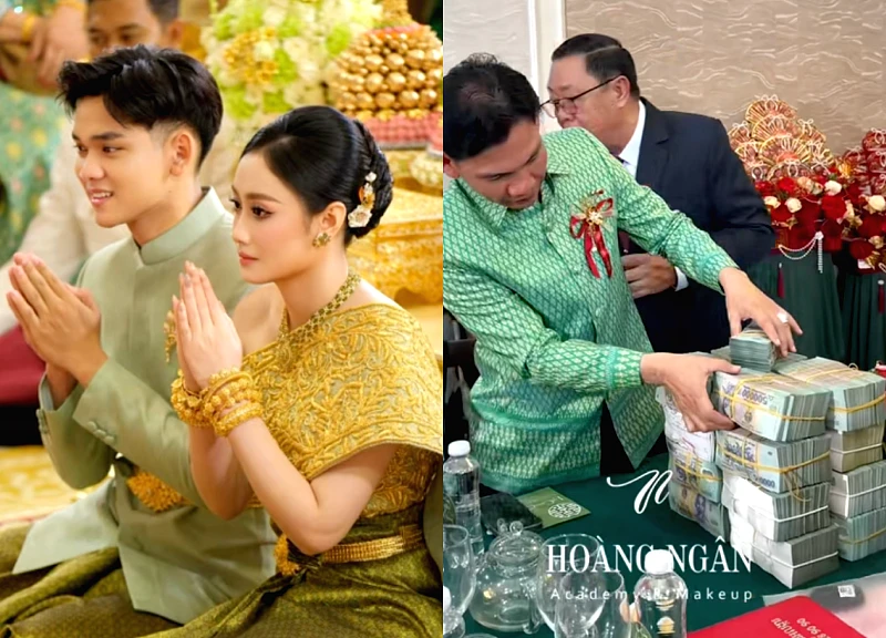 Đám cưới trăm tỷ của cô dâu Tây Ninh: Lý do chú rể Campuchia gia thế khủng vẫn ở rể, còn "lép vế" vợ
