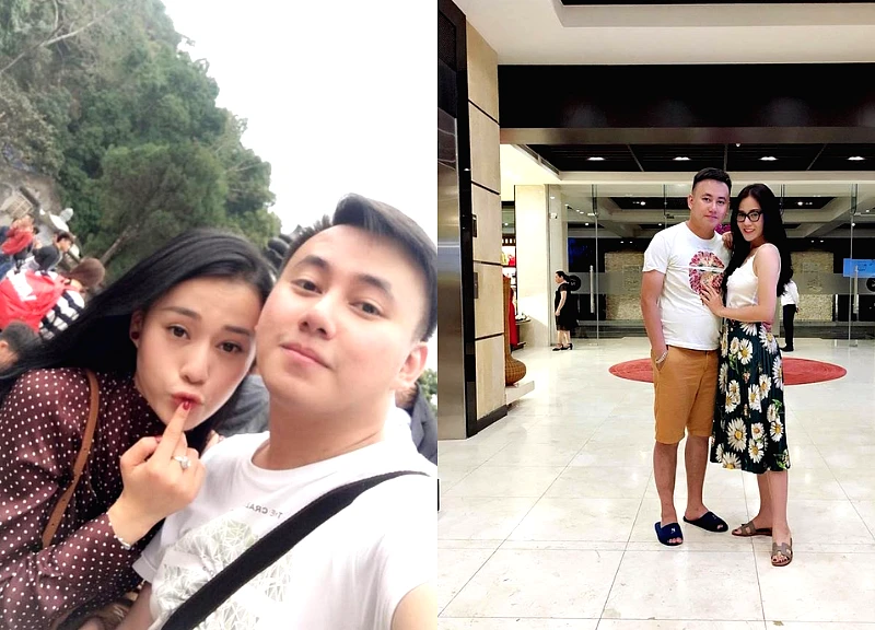 Phuong Oanh's younger brother appeared with a visual like an actor, but was still "peeled" 1 minus point