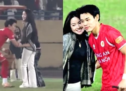 Full clip of Dinh Bac hugging Quang Hai's wife's waist, Chu Thanh Huyen had a shocked attitude!