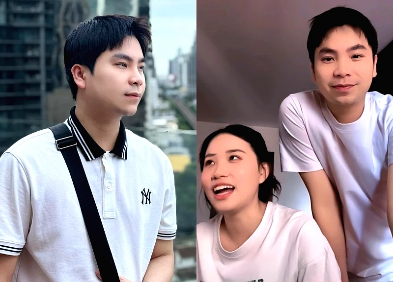 It is widely reported that Ms. Quang Linh has marriage problems, her brother-in-law left the team to do his own business?