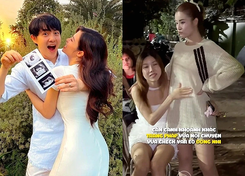 Đông Nhi lại có thai?