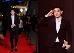 Nguyễn Đình Bắc sải bước thảm đỏ tựa như "nam thần" tại WeChoice Awards 2025
