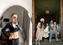 Nha Phuong shows off her body after giving birth to her 3rd child, Truong Giang reveals "shock" about his wife