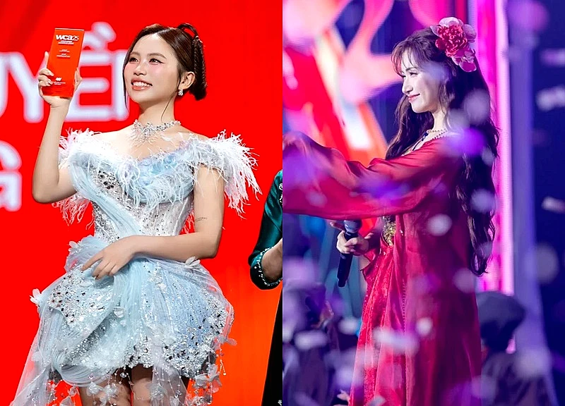 Thái độ của Hòa Minzy khi Phương Mỹ Chi 'vượt mặt'