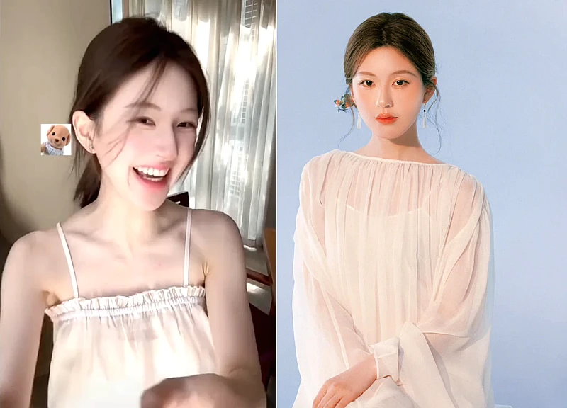 Trieu Lo Tu posted a 13-second clip at the end of the year, strange expression, shocked attitude