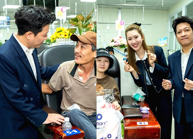 Trường Giang ghi điểm