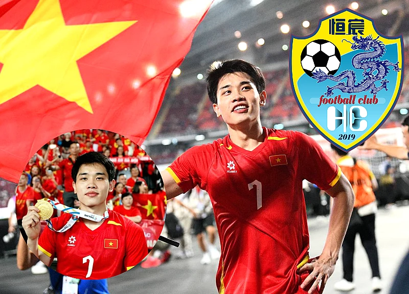 Dinh Bac was bought by a Chinese club for 10 billion VND, prompting Chinese netizens to mock the price as too high.