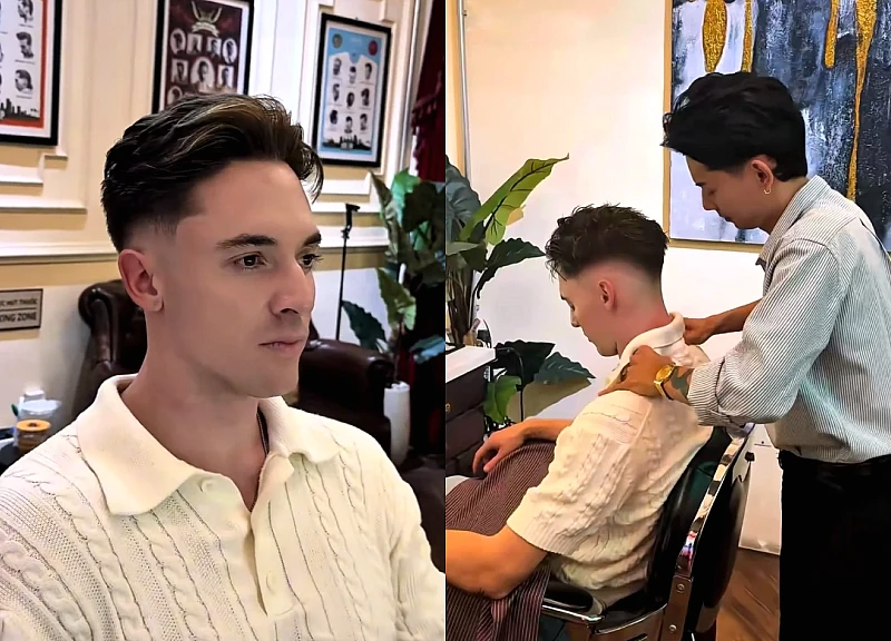 Khách Tây khen cắt tóc, massage ở Việt Nam 'tốt bậc nhất thế giới'