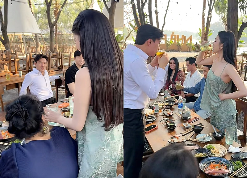 Quốc Trường đã công khai bày tỏ với Ngọc Trinh